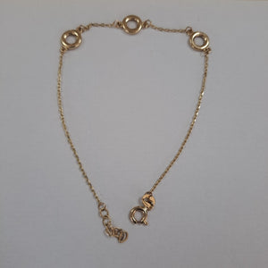 PULSERAS DAMA ORO 14K 1.3 (NUEVO)