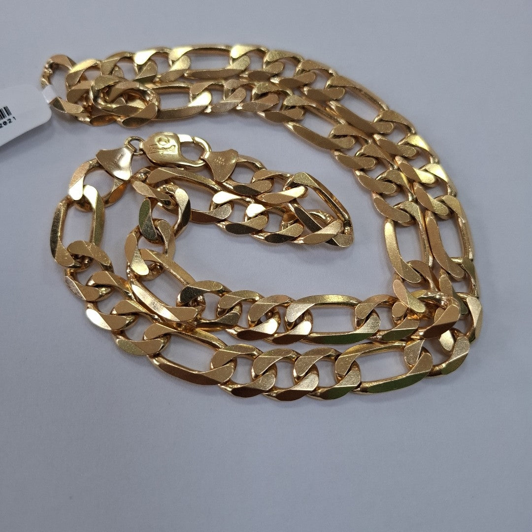 CADENAS CARTIER 3 1 AMARILLA ORO 14K 118.7 (NUEVO)