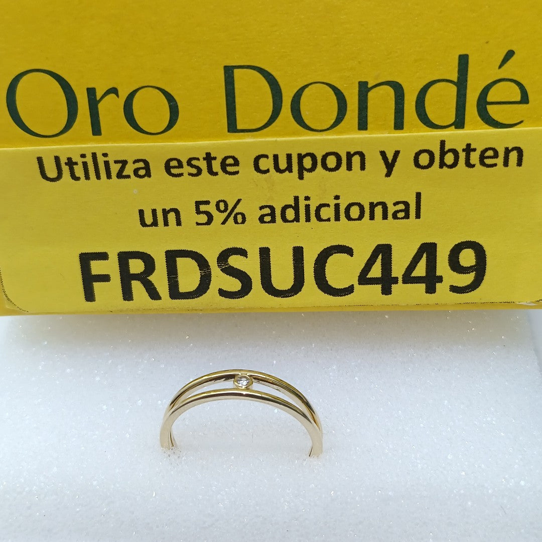 ANILLOS DAMA ORO 14K 1.8 (NUEVO)