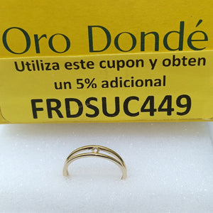 ANILLOS DAMA ORO 14K 1.8 (NUEVO)
