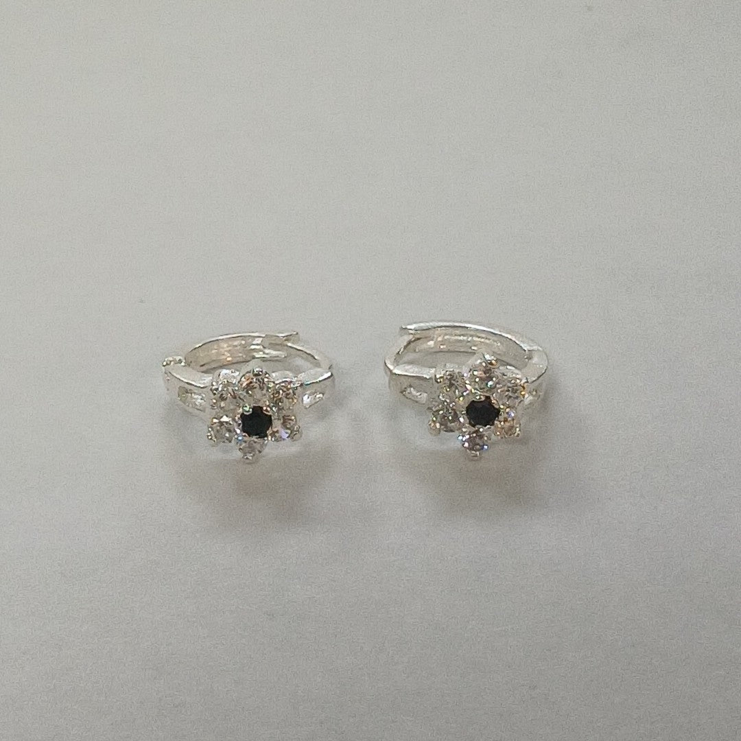 ARRACADAS C/CIRCONIAS PLATA .925 1.6 GR (NUEVO)