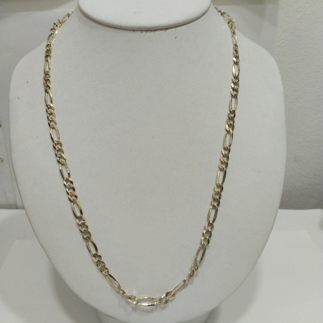 CADENAS 3X1 ORO 14K 55 CM 18 GR (NUEVO)