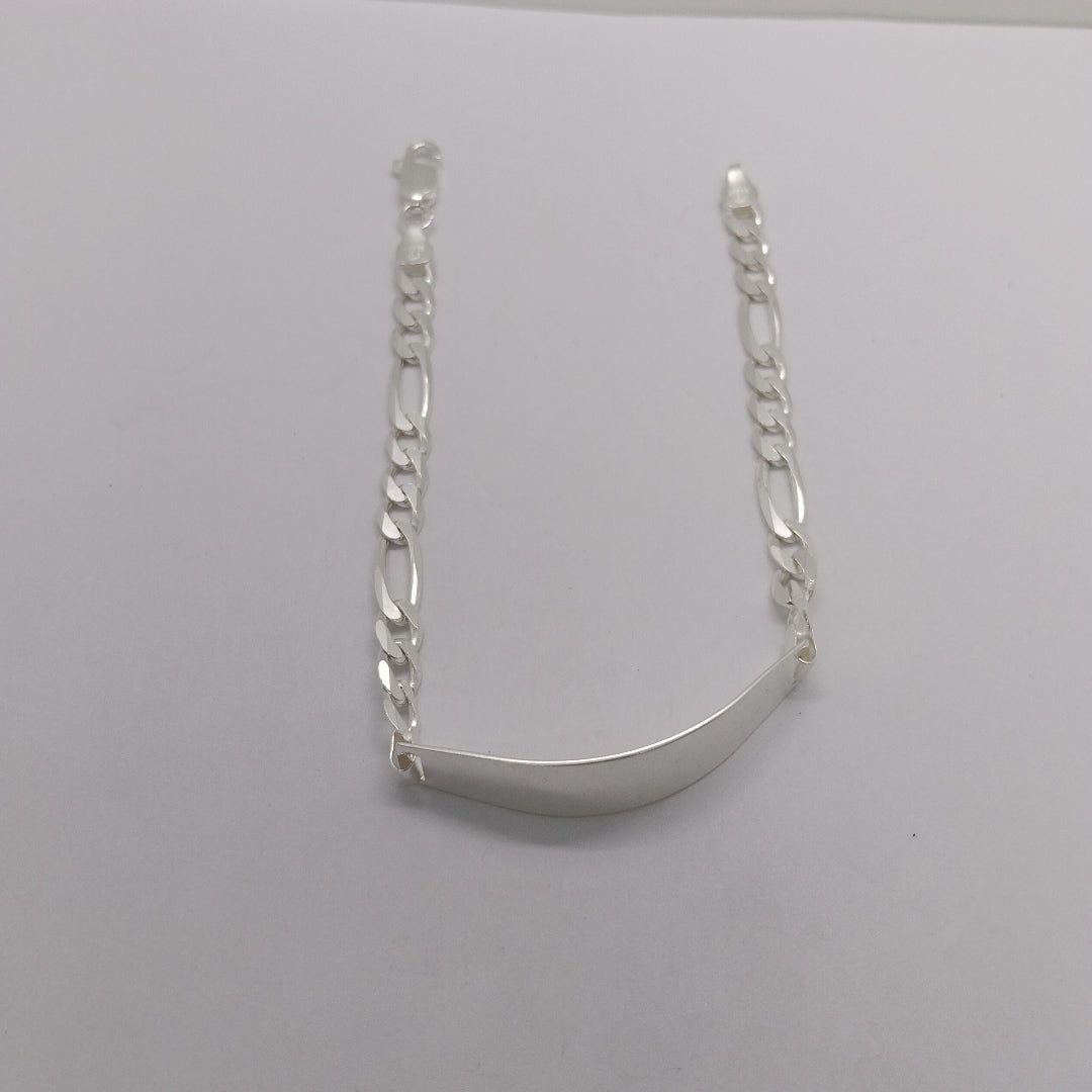 PULSERA ESCLAVA 3X1 PLATA .925 21 CM 10.52 GR (NUEVO)
