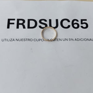 ARGOLLA ORO 8 K 2,70 GRMS (SEMINUEVO)