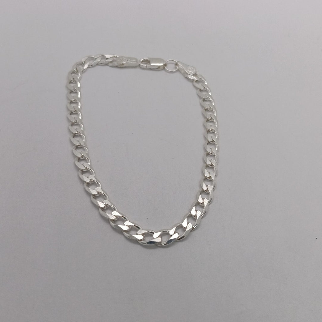 PULSERA BARBADA PLATA .925 18 CM 5.73 GR (NUEVO)