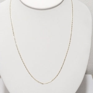 CADENAS VALENTINA/ESPEJO ORO 14K 2.5 (NUEVO)