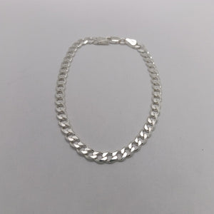 PULSERA BARBADA PLATA .925 21 CM 6.93 GR (NUEVO)