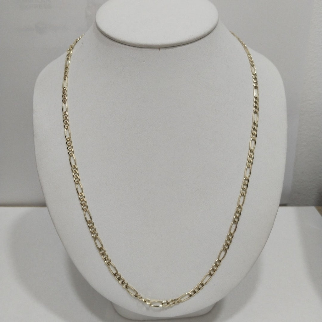 CADENA TEJIDO 3X1 12.8G 60 CM 14K (NUEVO)