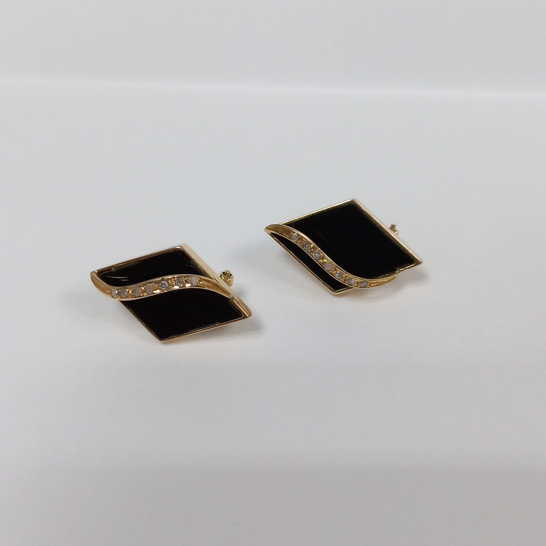 BROQUELES PAR ORO 14 K 5,50 GRMS (SEMINUEVO)
