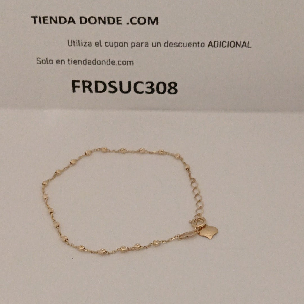 PULSERAS DAMA ORO 14K 1.1 (NUEVO)