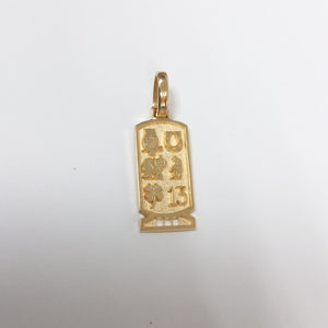 DIJE ORO 14 K 3,30 GRMS (SEMINUEVO)