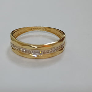 ANILLOS DAMA ORO 14K 2 (NUEVO)