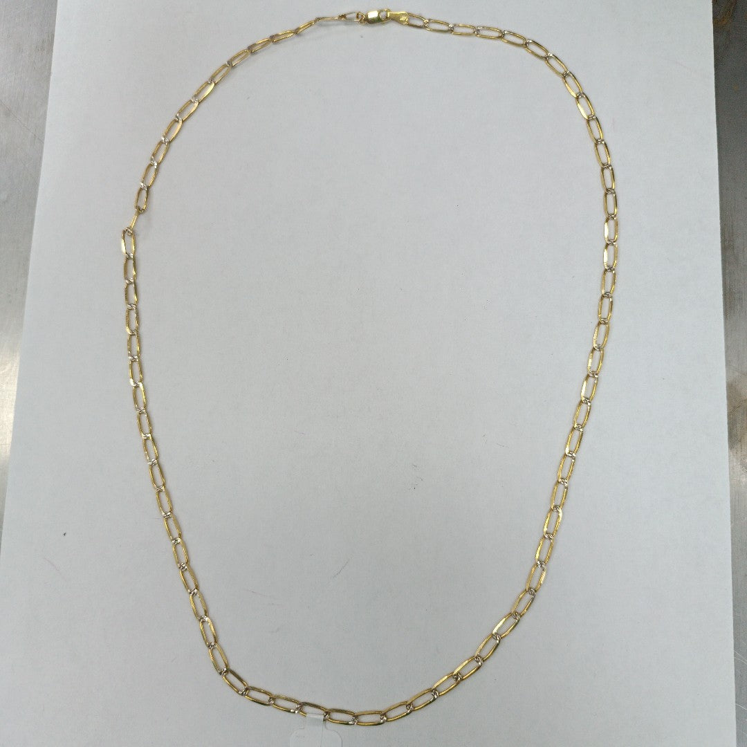 CADENA TEJIDO ESLABONES 12.2G 60 CM (NUEVO)