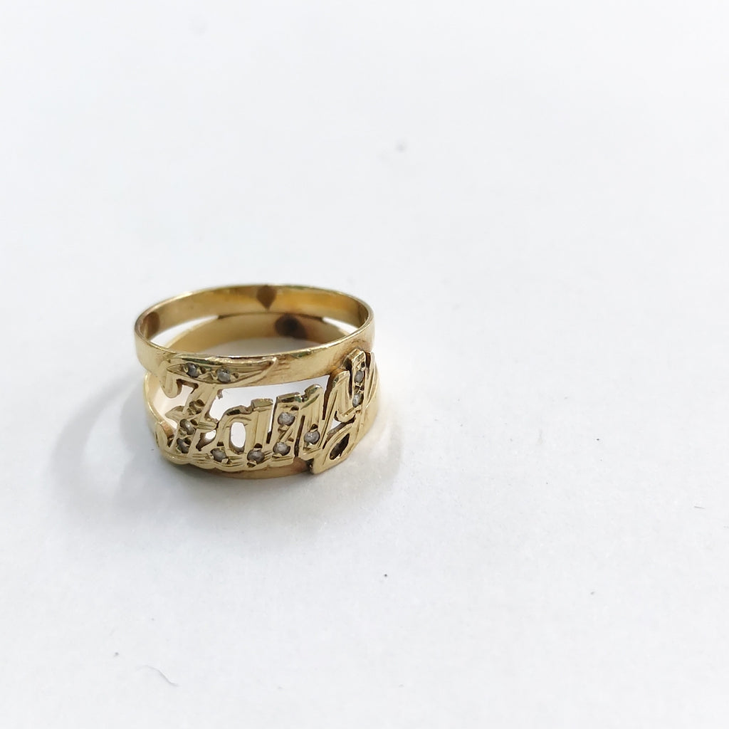 ANILLITO ORO 14 K 3.2 GRMS (SEMINUEVO)