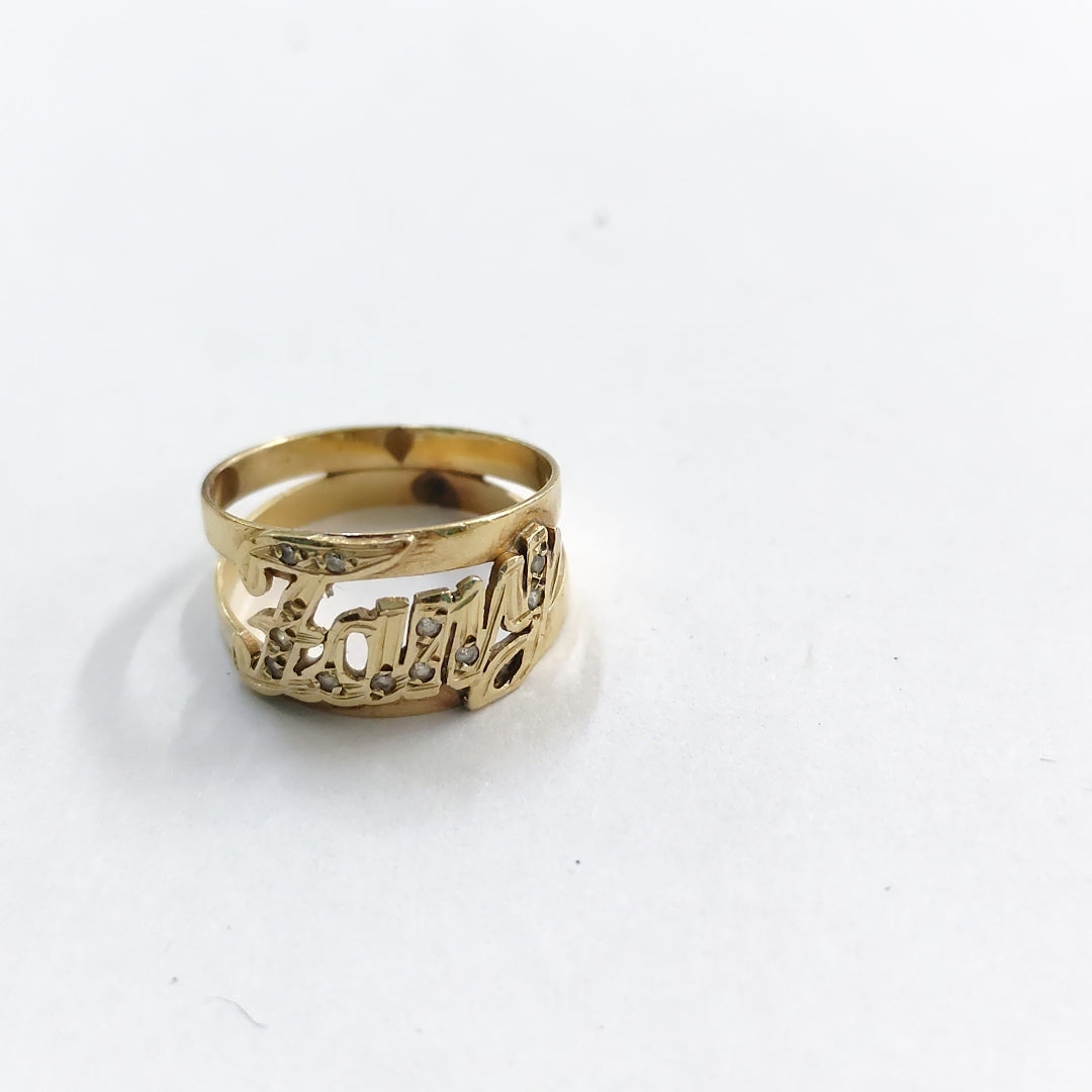 ANILLITO ORO 14 K 3.2 GRMS (SEMINUEVO)