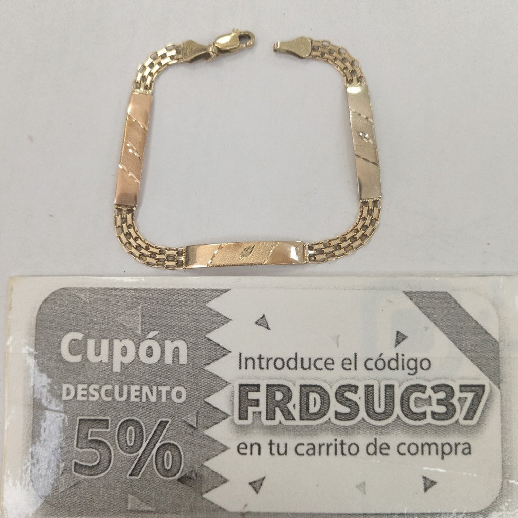 PULSERA ORO 10 K 4.5 GRMS (SEMINUEVO)