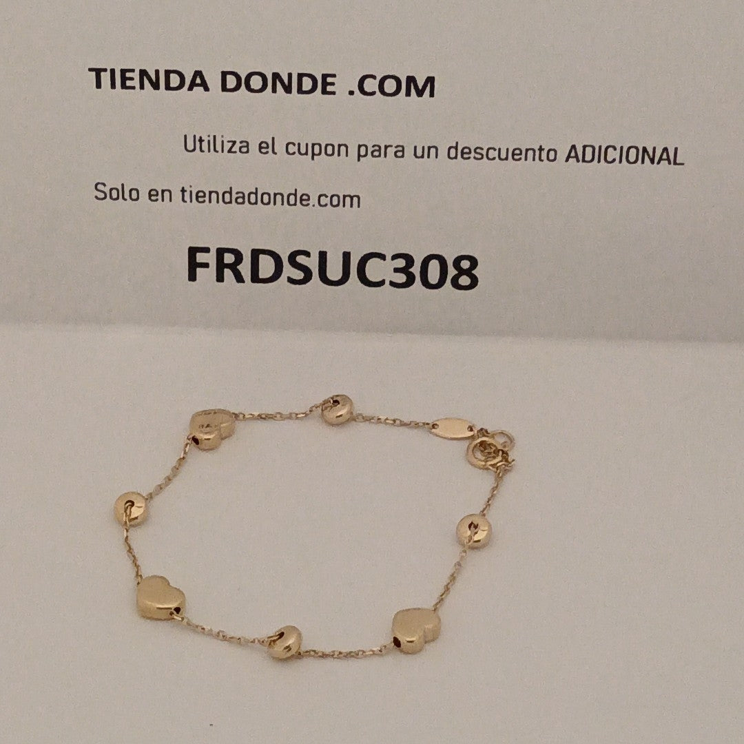 PULSERAS DAMA ORO 14K 1.3 (NUEVO)