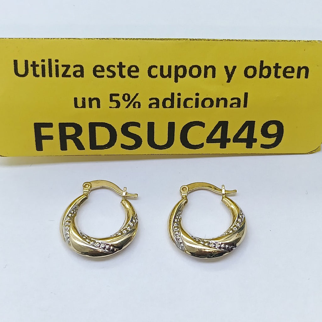 ARRACADAS ORO 14K 1.3 (NUEVO)