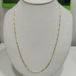 CADENAS 3X1 ORO 14K 55 CM 4.7 GR (NUEVO)