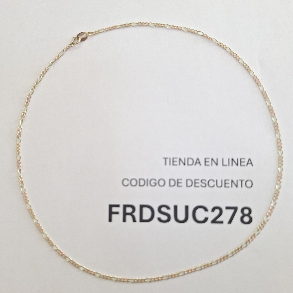 CADENA ORO 10 K 1,70 GRMS (SEMINUEVO)