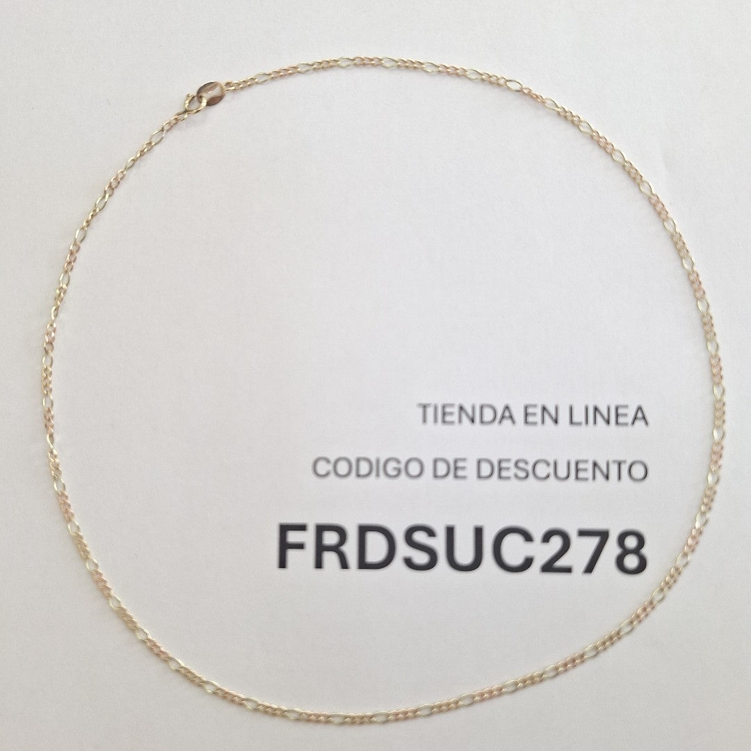 CADENA ORO 10 K 1,70 GRMS (SEMINUEVO)