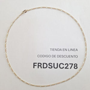 CADENA ORO 10 K 1,70 GRMS (SEMINUEVO)