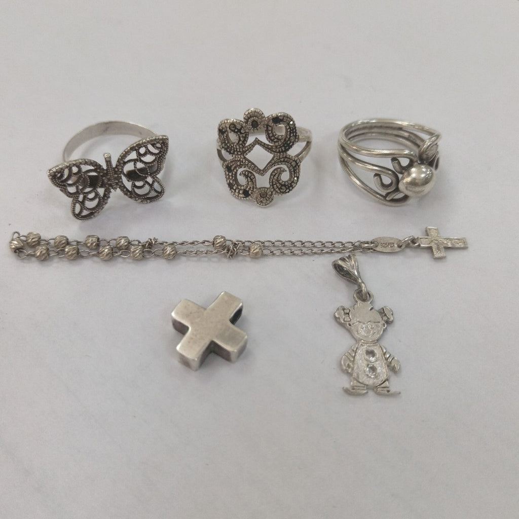ANILLITO, DIJE, PULSERA PLATA 18.7 GRMS (SEMINUEVO)