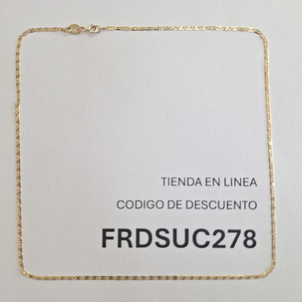 CADENA ORO 10 K 1.3 GRMS (SEMINUEVO)