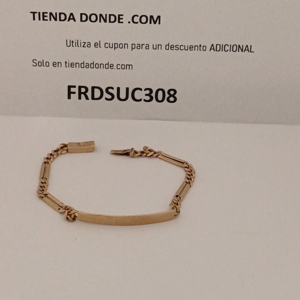 PULSERA ORO 14 K 4.4 GRMS (SEMINUEVO)