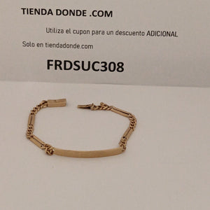 PULSERA ORO 14 K 4.4 GRMS (SEMINUEVO)