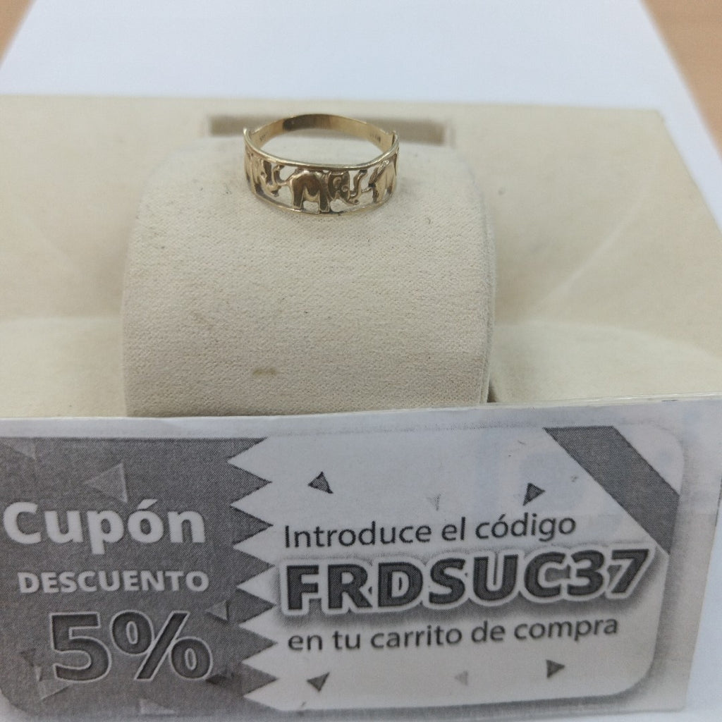 ANILLO ORO 10 K 1.7 GRMS (SEMINUEVO)