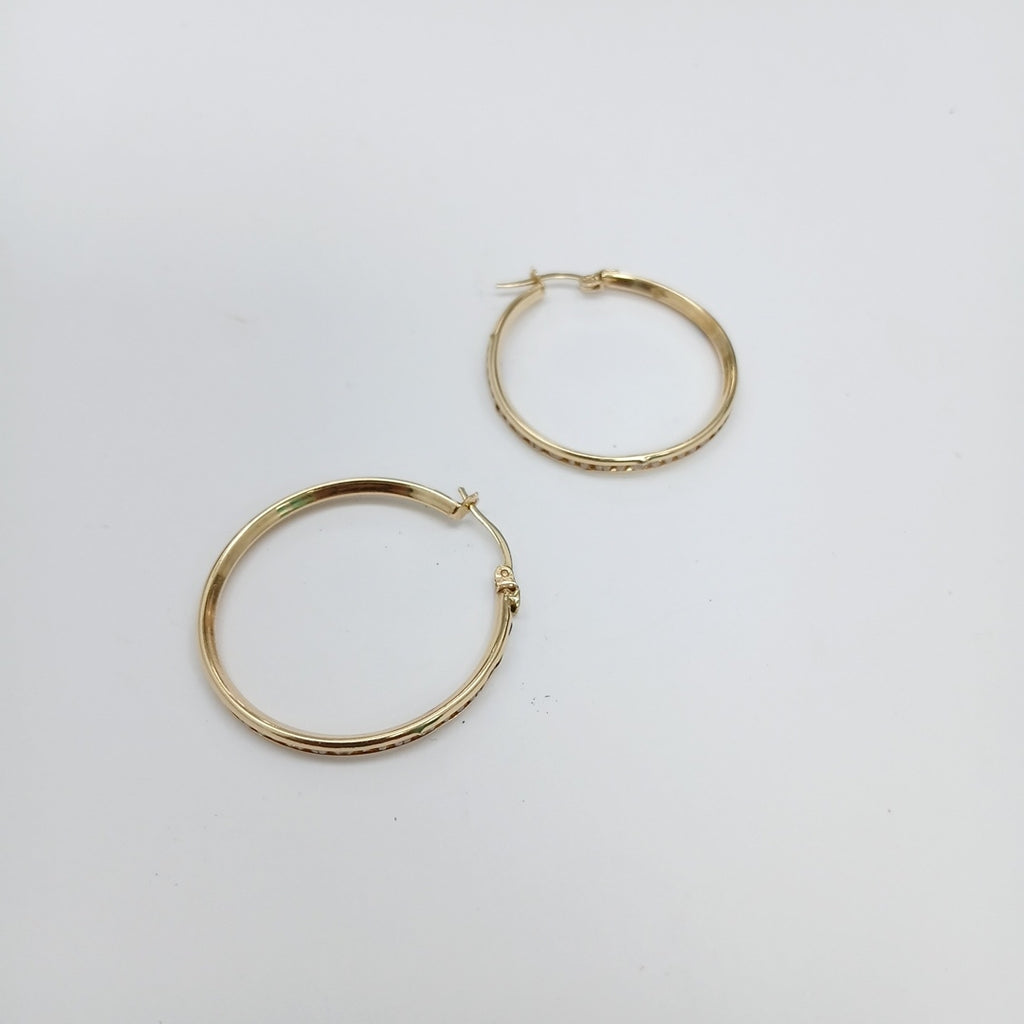 ARRACADAS PAR ORO 10 K 3,00 GRMS (SEMINUEVO)