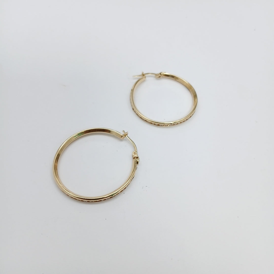 ARRACADAS PAR ORO 10 K 3,00 GRMS (SEMINUEVO)