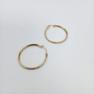 ARRACADAS PAR ORO 10 K 3,00 GRMS (SEMINUEVO)