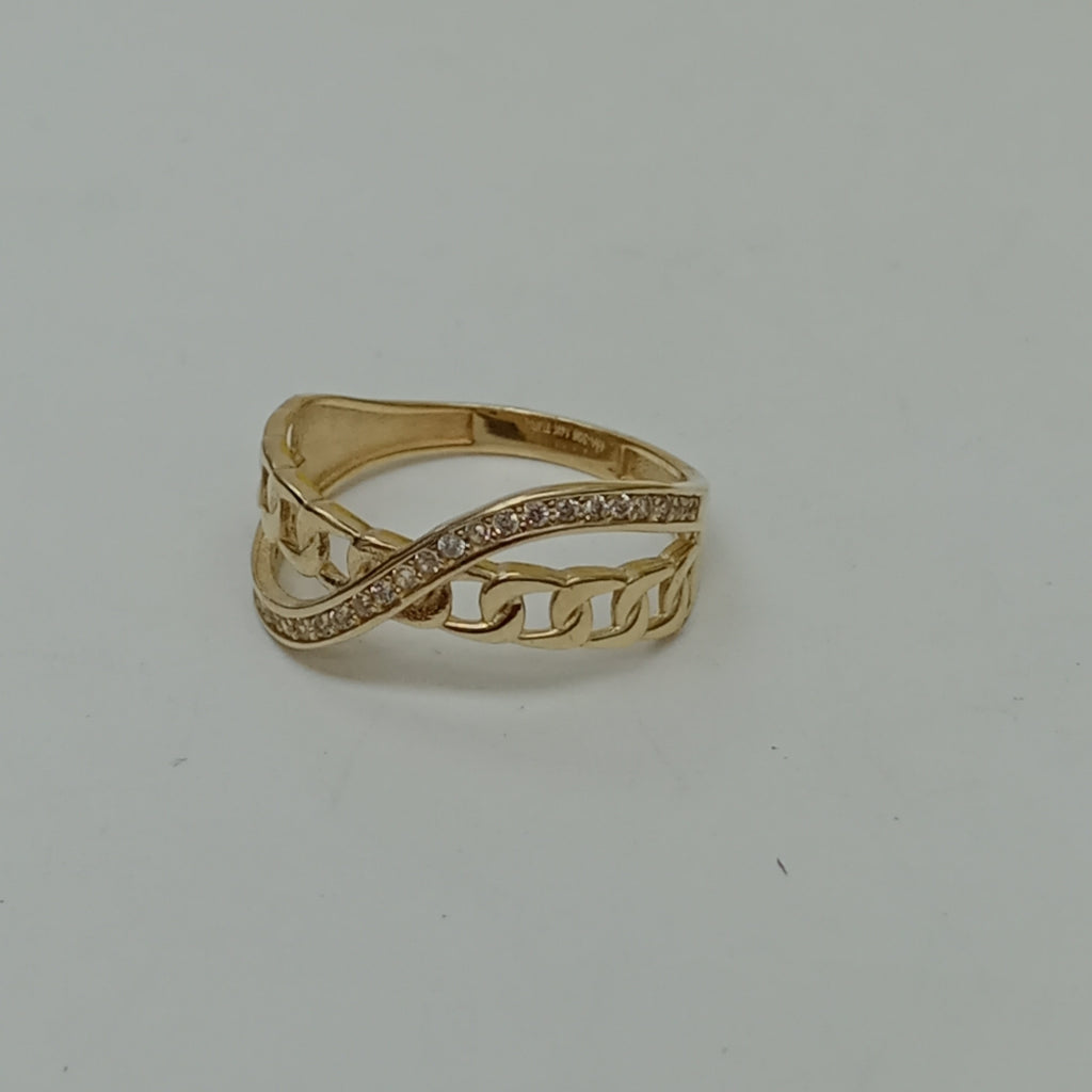 ANILLOS DAMA ORO 14K 2 (NUEVO)