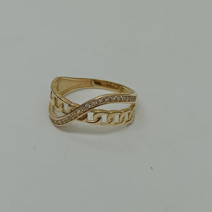 ANILLOS DAMA ORO 14K 2 (NUEVO)