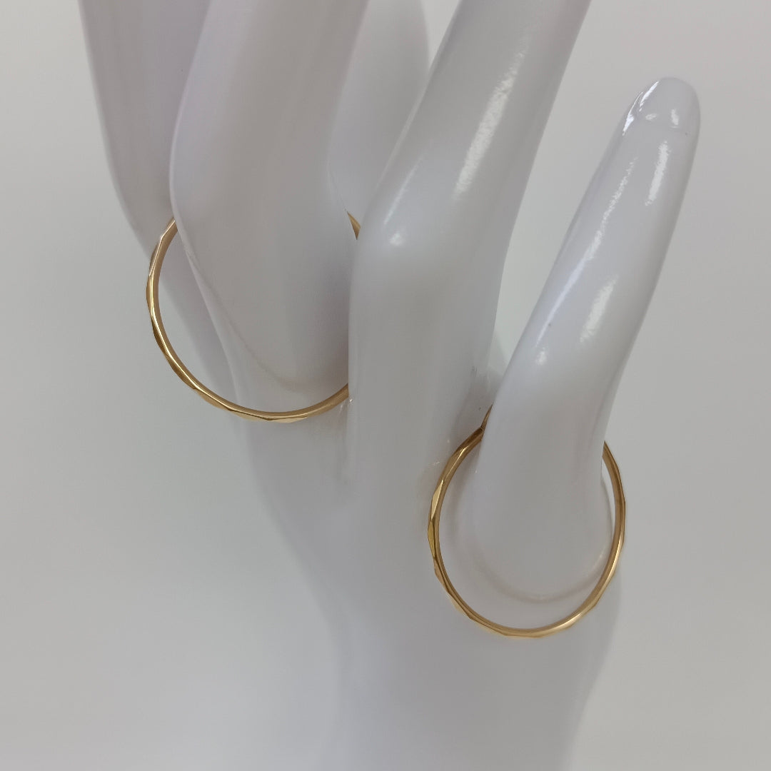 ARRACADAS PAR ORO 14 K 2 GRMS (SEMINUEVO)