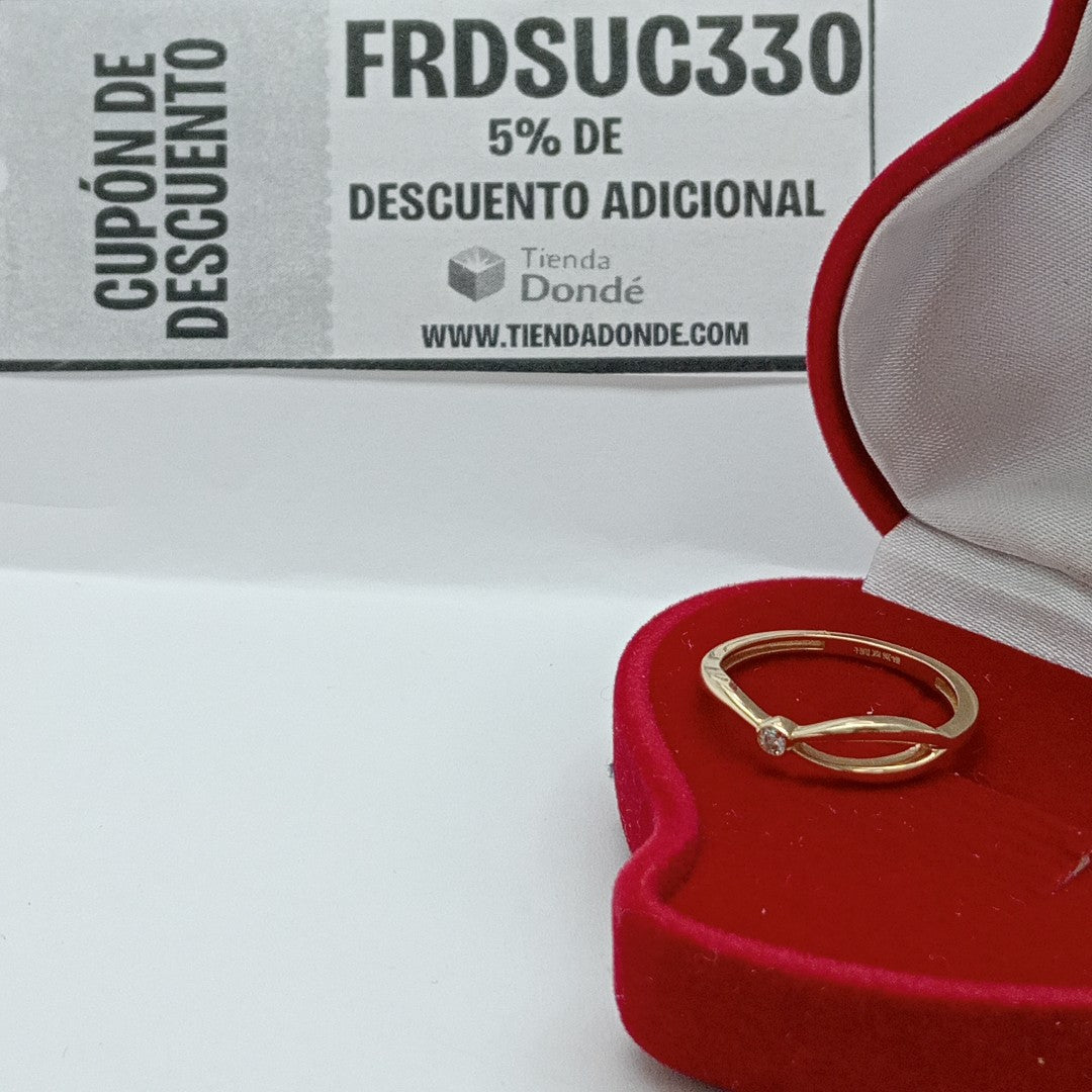 ANILLOS DAMA ORO 10K 1.3 (NUEVO)