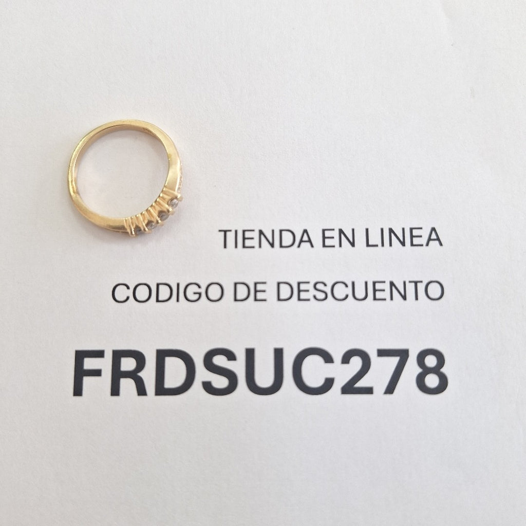 ANILLITO ORO 14 K 2.9 GRMS (SEMINUEVO)