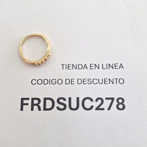 ANILLITO ORO 14 K 2.9 GRMS (SEMINUEVO)