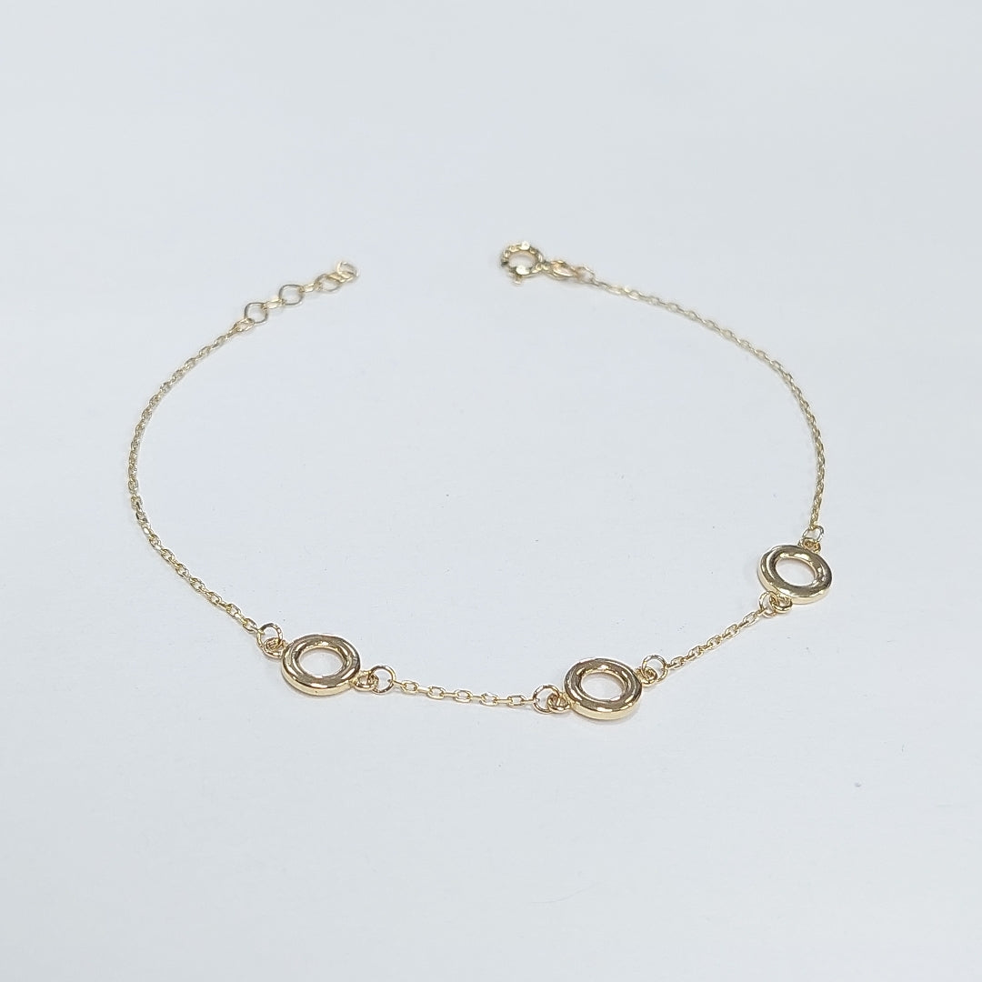PULSERAS DAMA ORO 14K 1.3 (NUEVO)