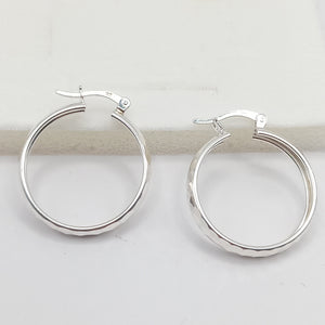 ARETES ARRACADAS FACETADAS PLATA .925 2.5 GR (NUEVO)