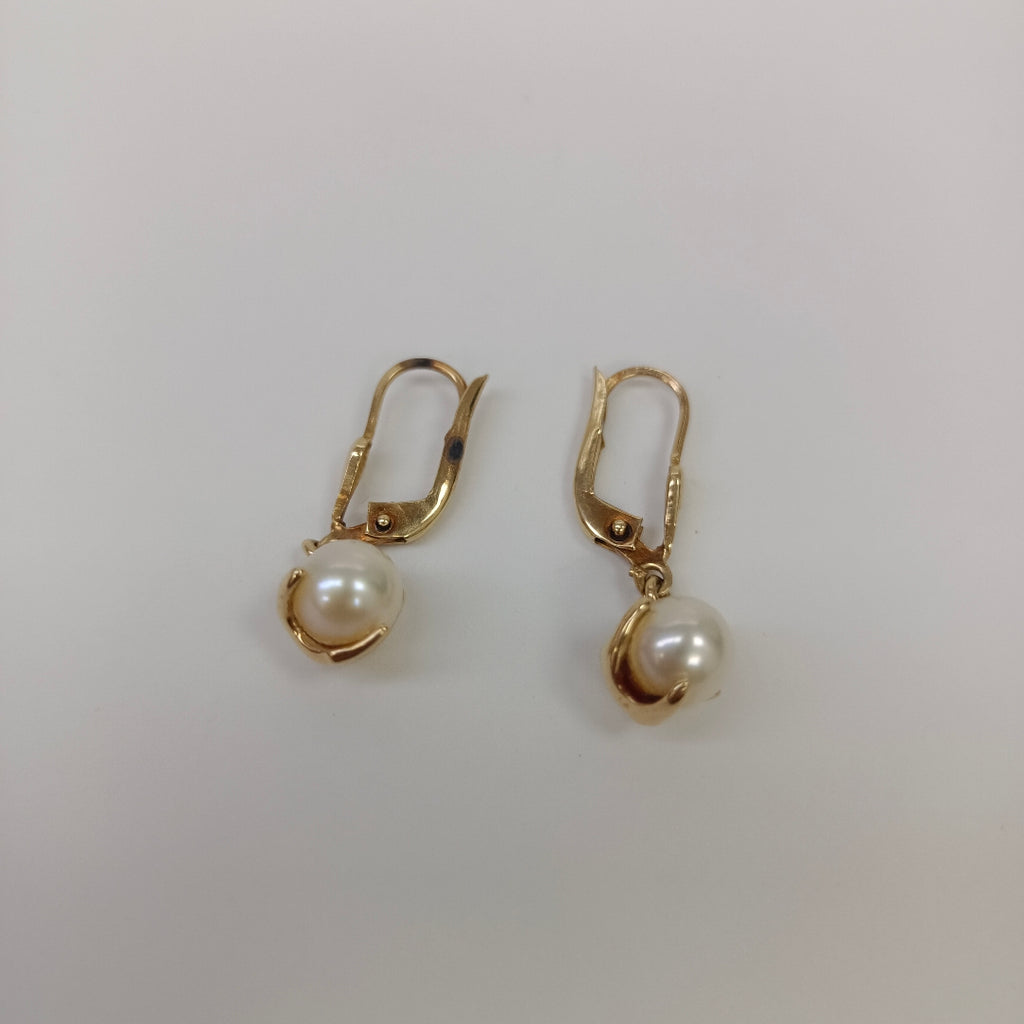ARETES PAR ORO 14 K 2,80 GRMS (SEMINUEVO)