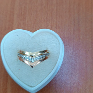 ANILLOS DAMA ORO 14K 2 (NUEVO)