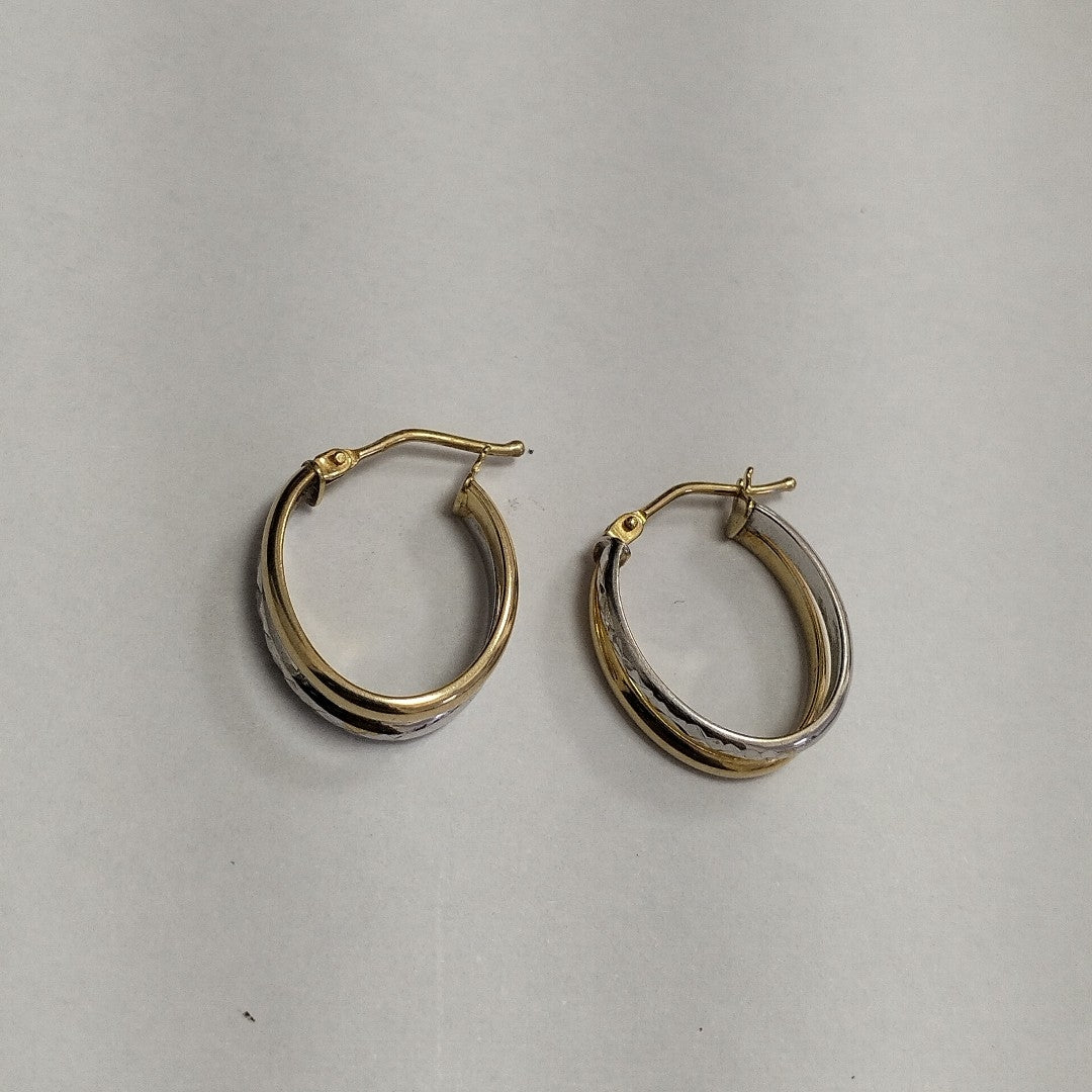 ARRACADAS PAR ORO 10 K 1.6 GRMS (SEMINUEVO)