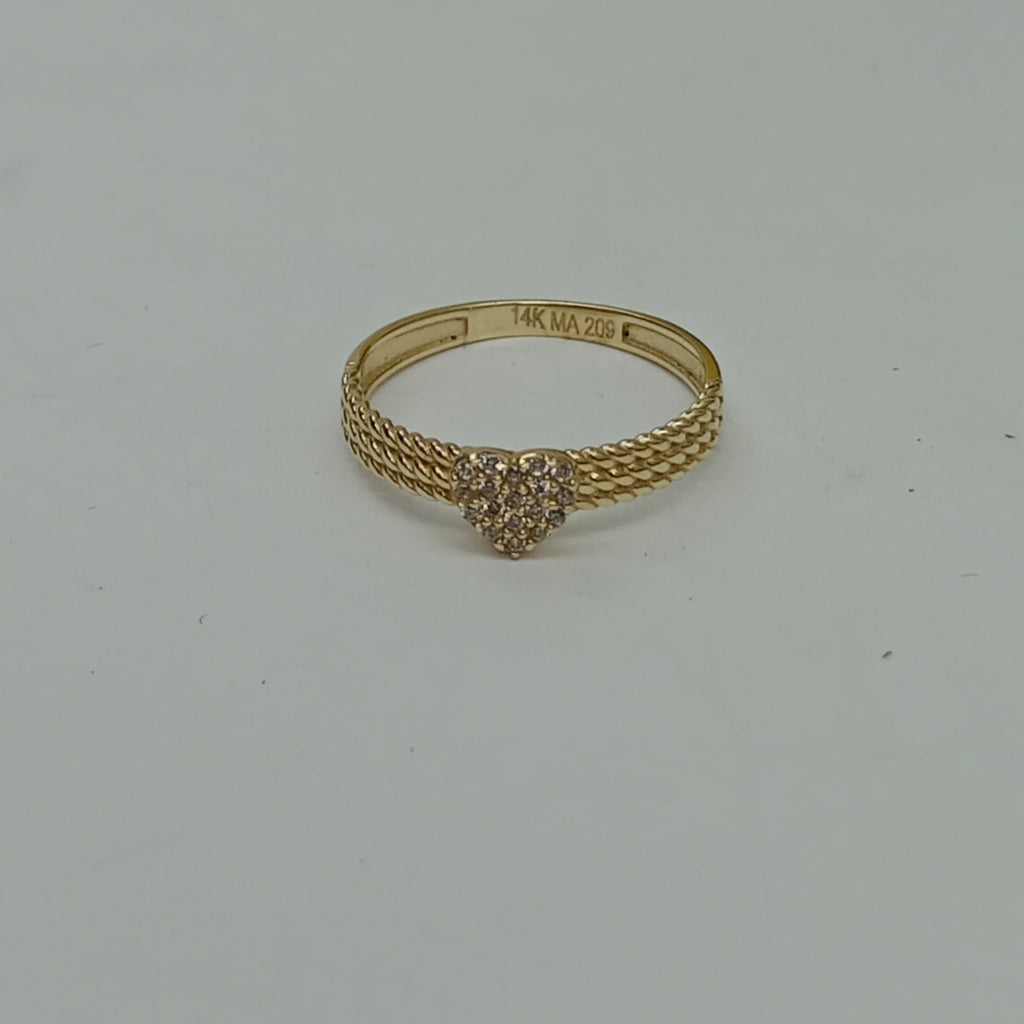 ANILLOS DAMA ORO 14K 1.5 (NUEVO)
