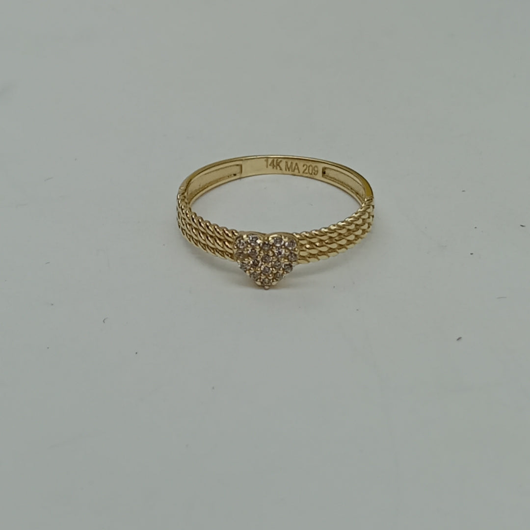 ANILLOS DAMA ORO 14K 1.5 (NUEVO)
