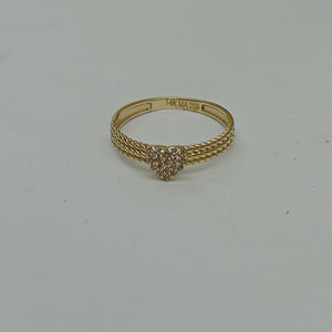ANILLOS DAMA ORO 14K 1.5 (NUEVO)
