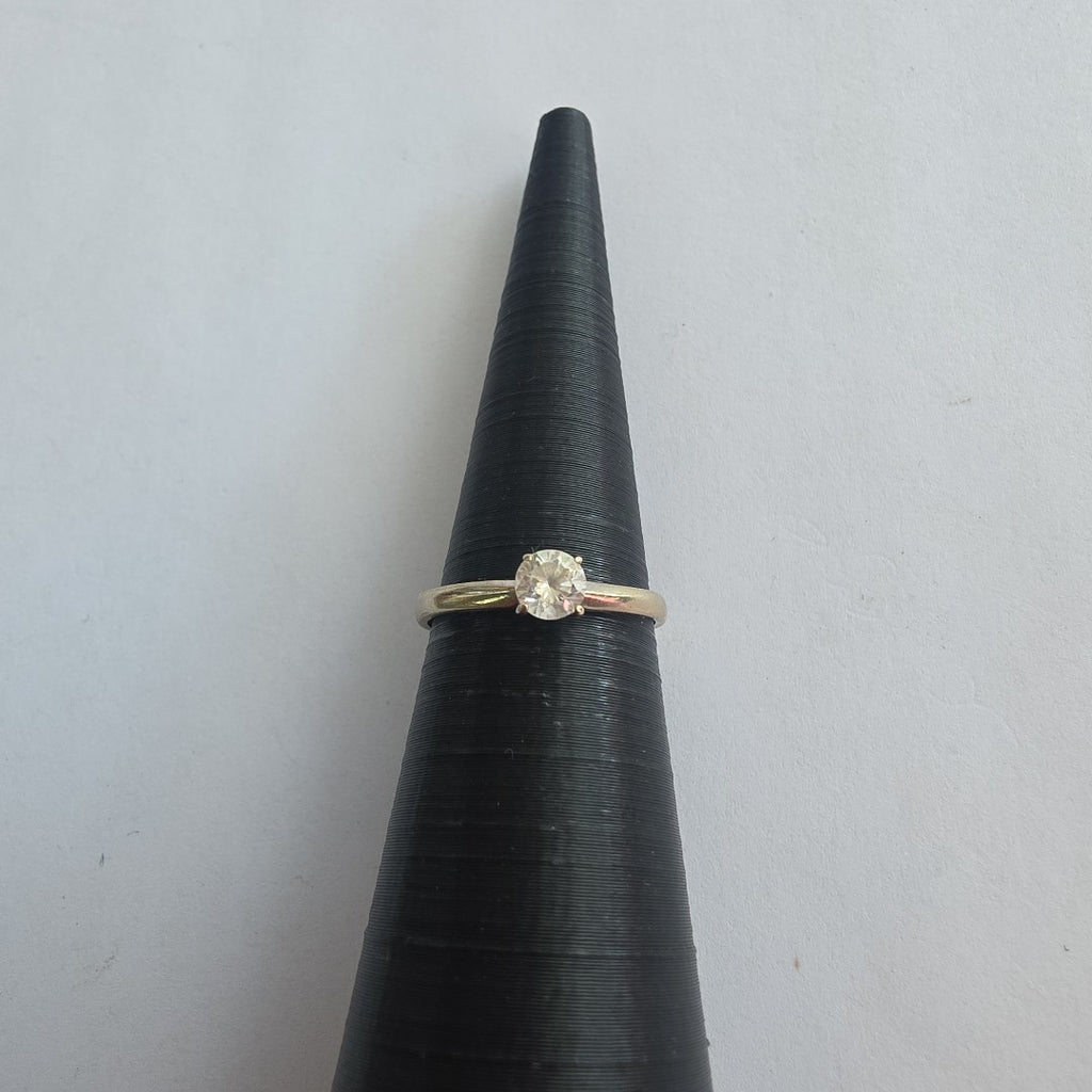 SOLITARIO ORO, ORO BLANCO 14 K 1.7 GRMS (SEMINUEVO)