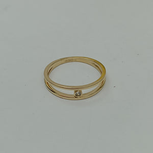 ANILLOS DAMA ORO 14K 1.6 (NUEVO)